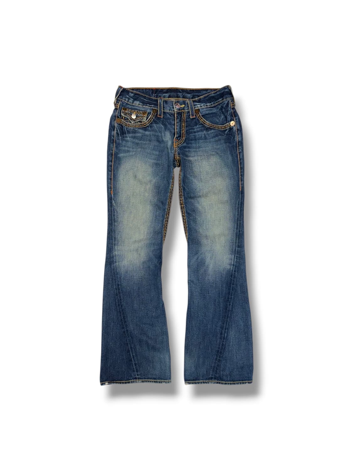 트루릴리전 조이 빅 티 부츠컷 데님 made in USA (34) 상품이미지1