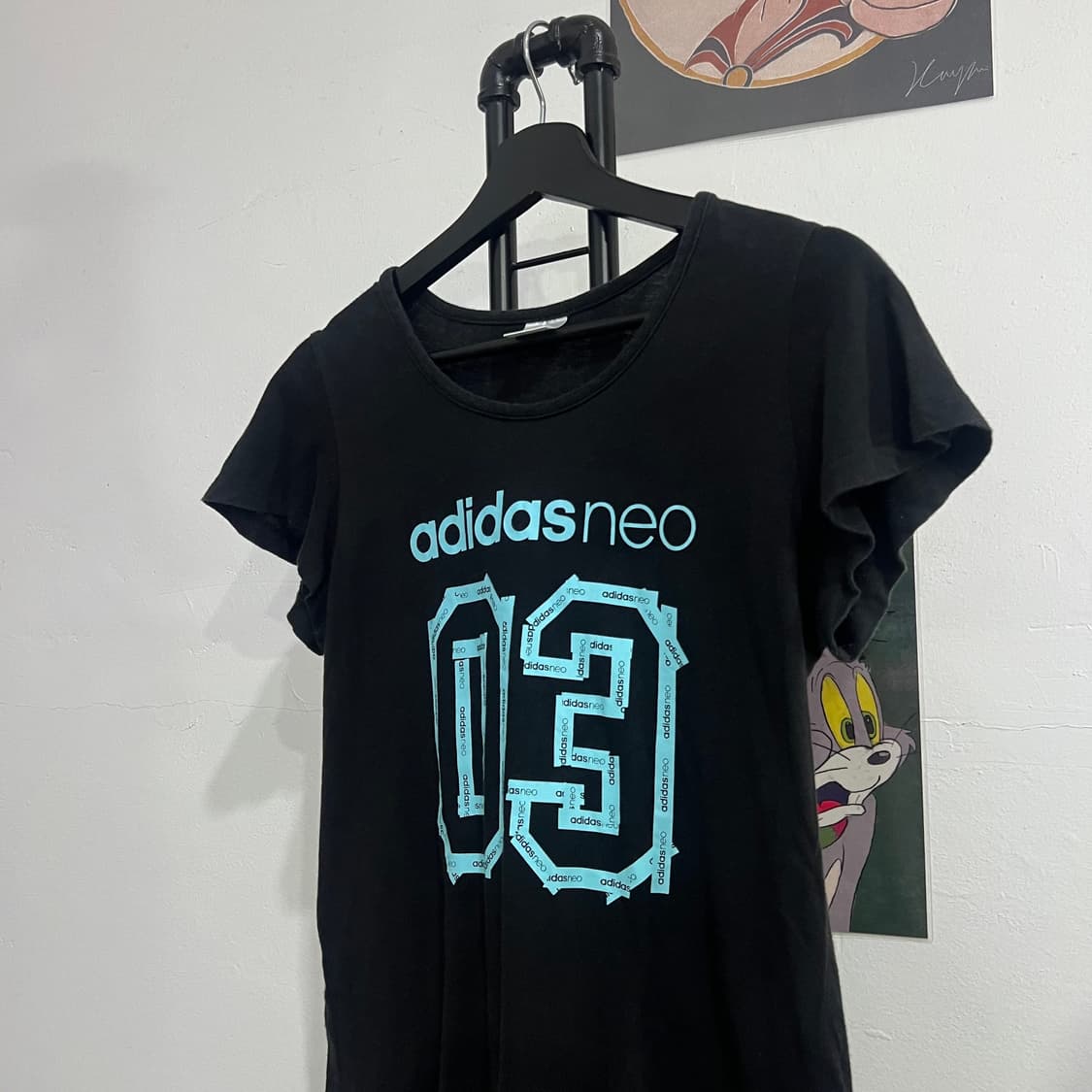 아디다스 네오 프린팅 반팔티 상품이미지4