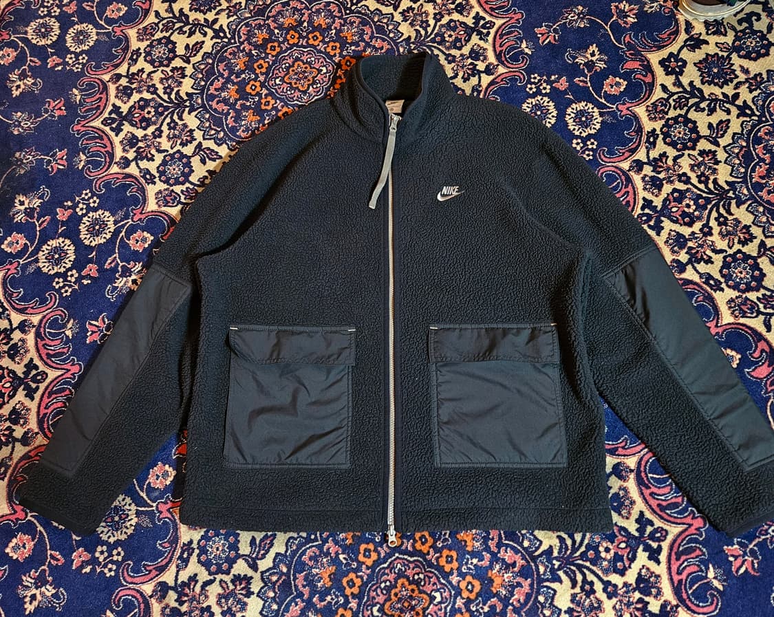 나이키 NSW 쉐르파 양털 플리스 자켓 XL size 상품이미지2