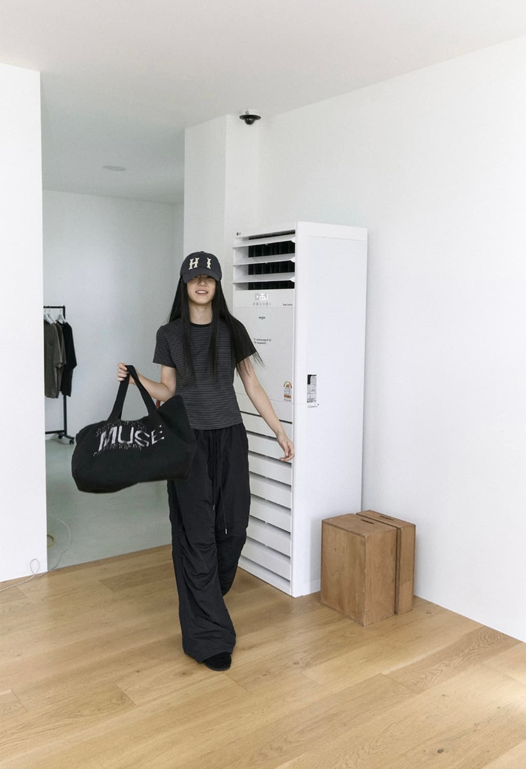 폴리테루 휴먼인덱스 HI 캡 네이비 (클래식 핏) 상품이미지4