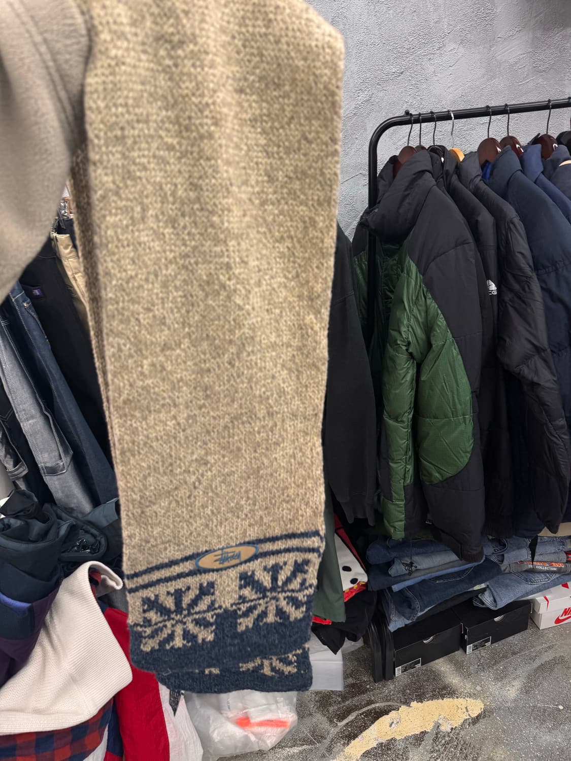 올드 스투시 old stussy 머플러 목도리  상품이미지5