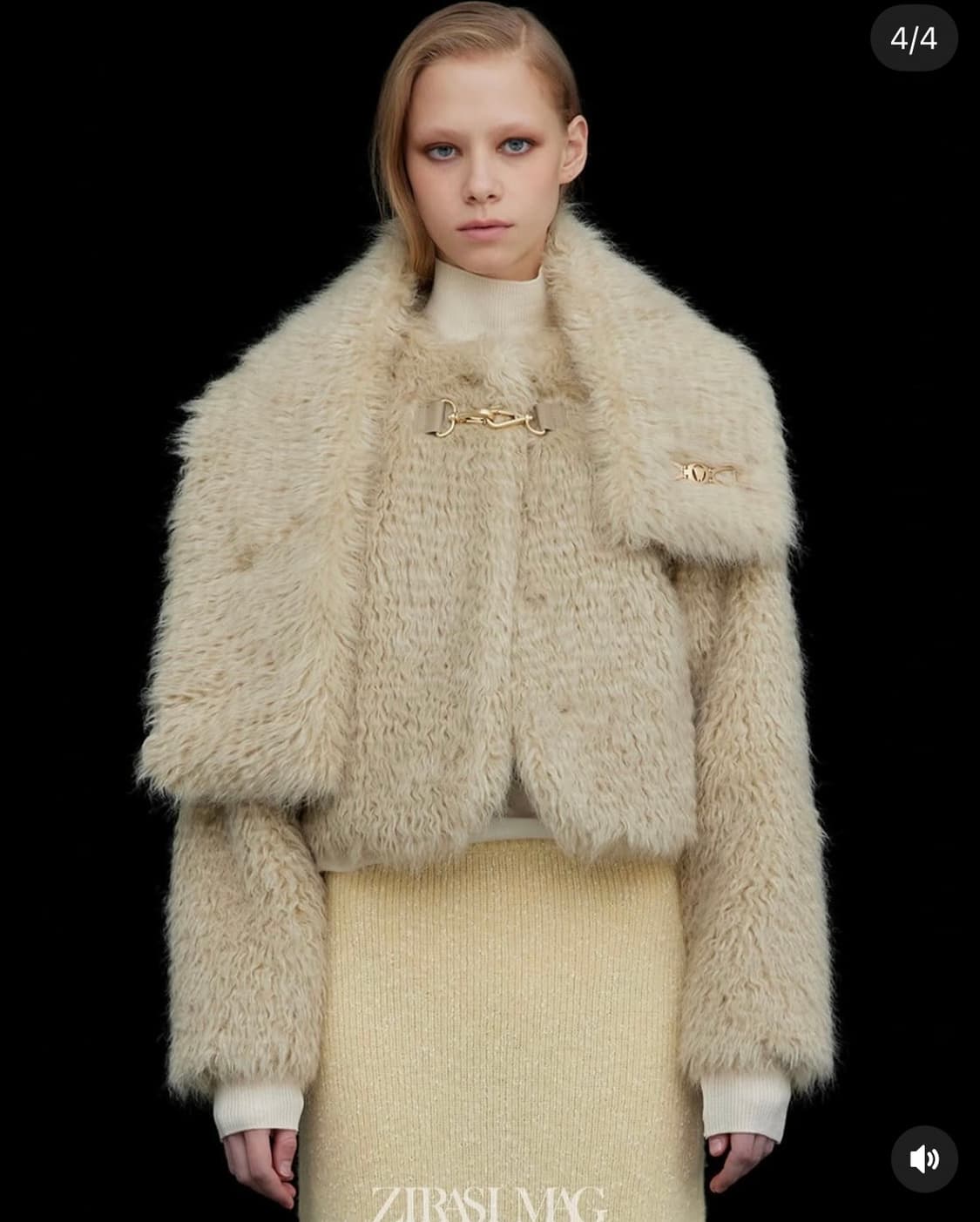 <정가 49만 8000원> 분더캄머 에코퍼 크롭 자켓 상품이미지2