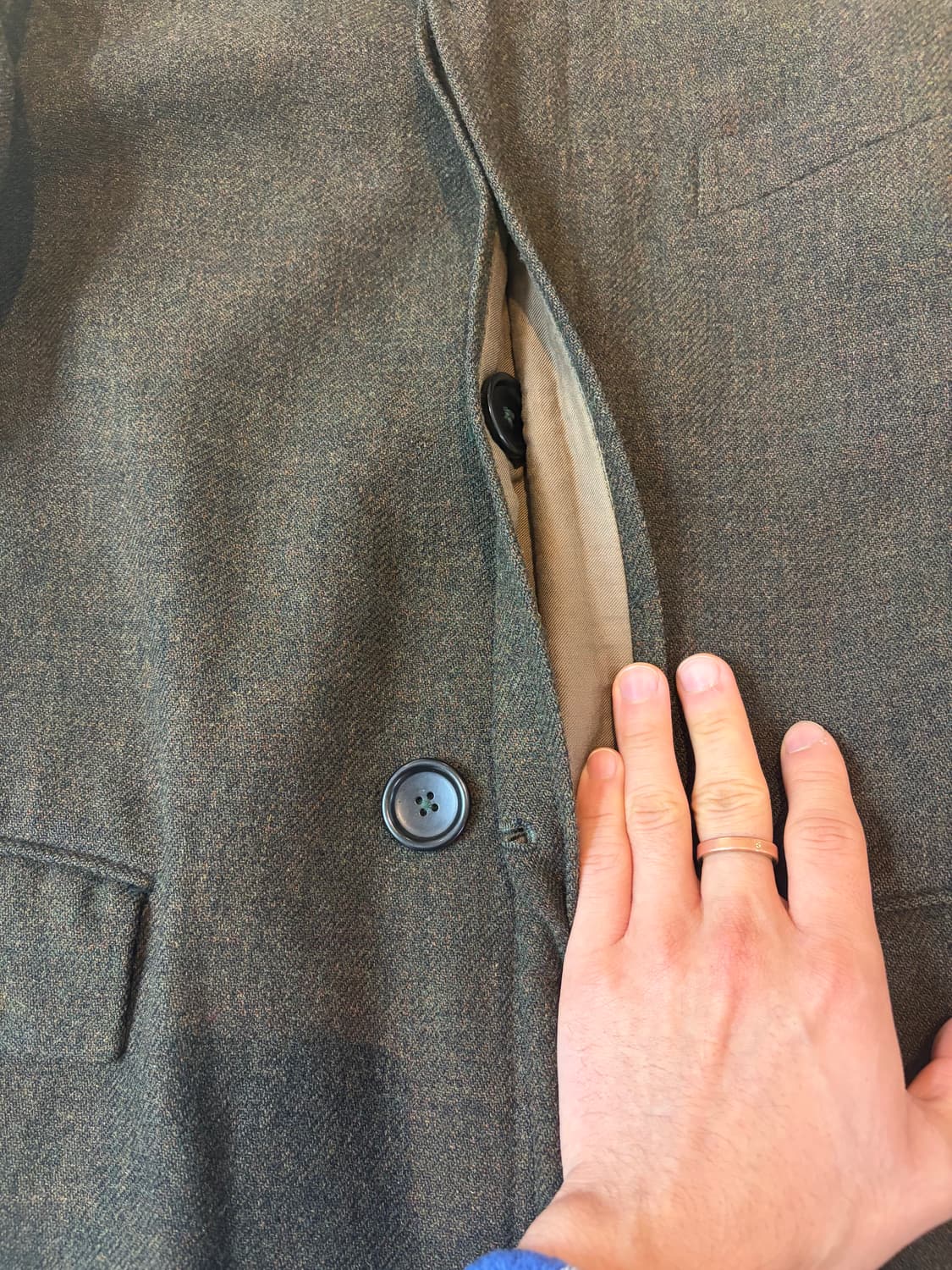 Homme plus brown Coat 상품이미지4