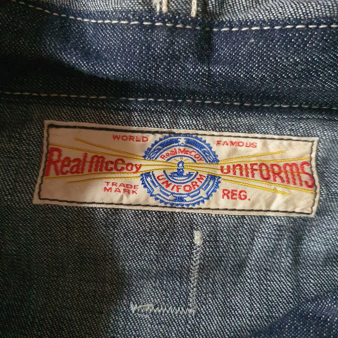 리얼맥코이 U.S. Navy Denim Parka 상품이미지7