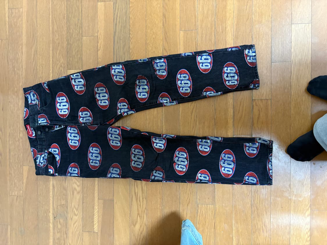 슈프림 17시즌 666팬츠 30 상품이미지1