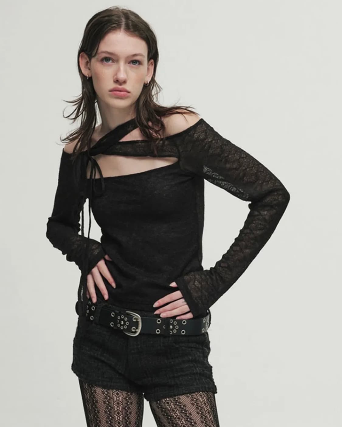 세릭 LACE TANGLE STRAP TOP 상품이미지2