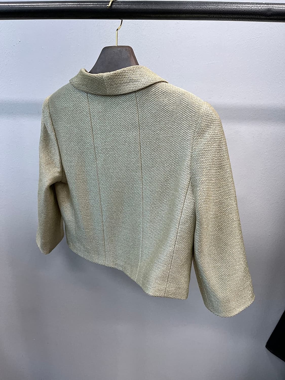 여) 샤넬 빈티지 크루즈 골드 크롭자켓  상품이미지6