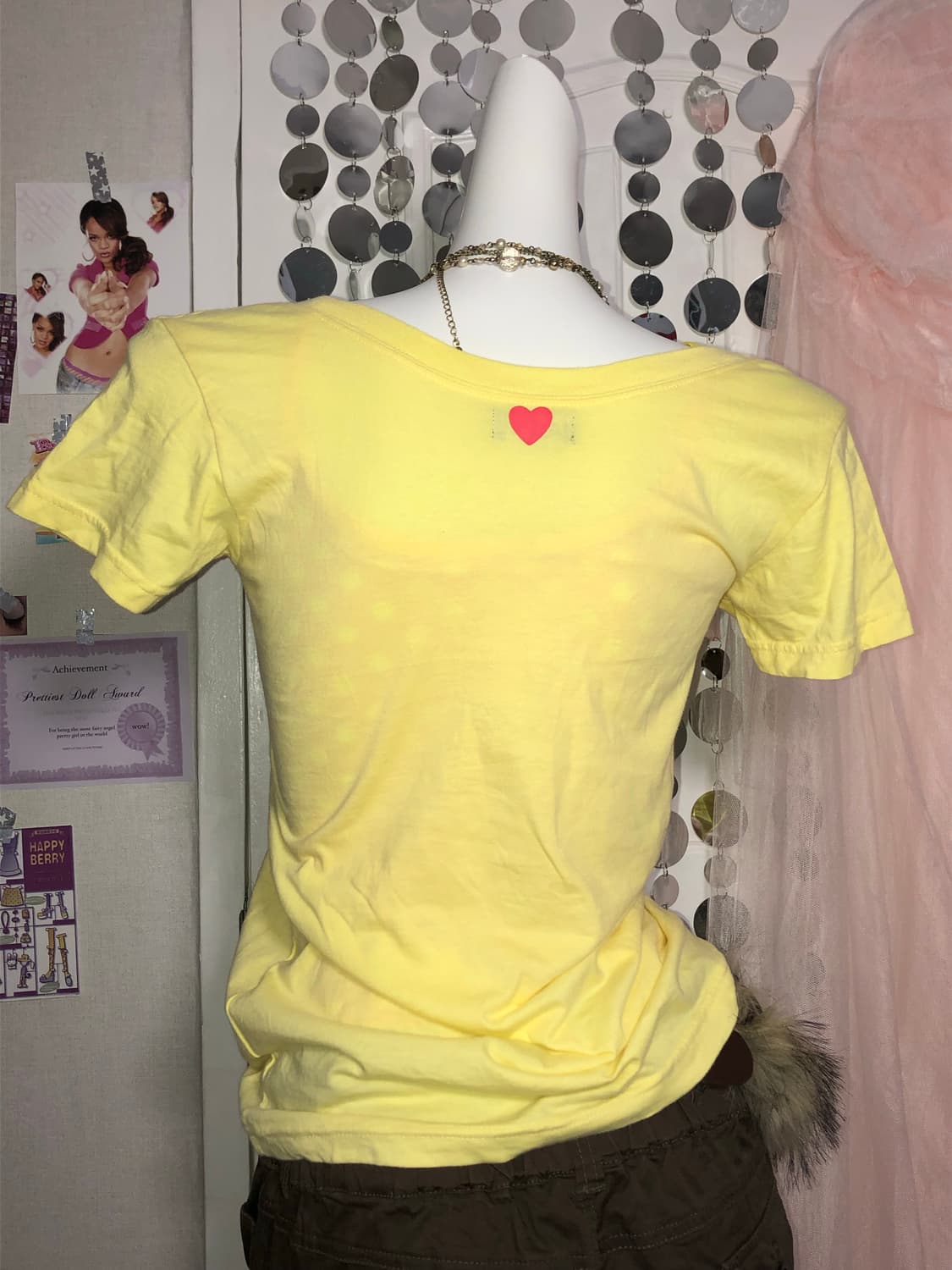 lemon yellow round top 상품이미지2