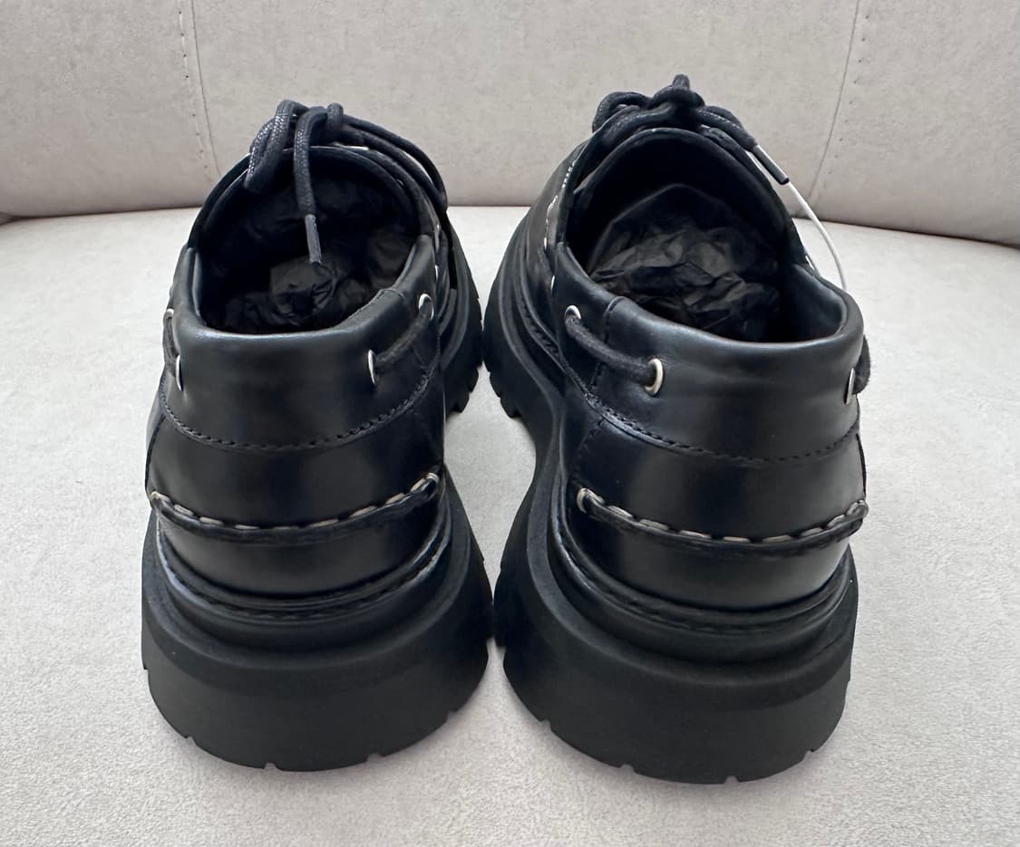 COS 레더 청키 보트슈즈 상품이미지6