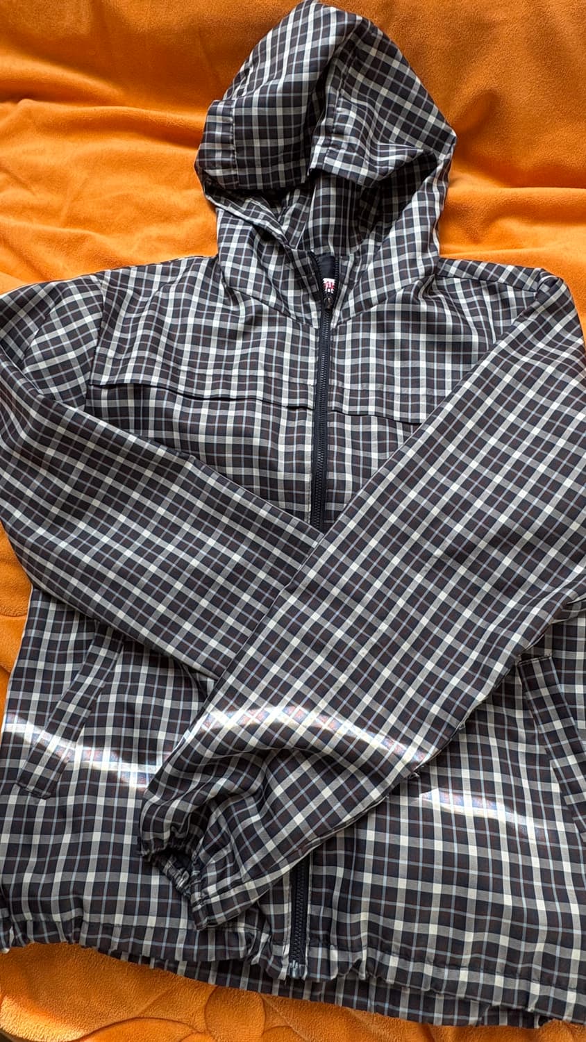 릿킴 체크 바람막이 상품이미지2