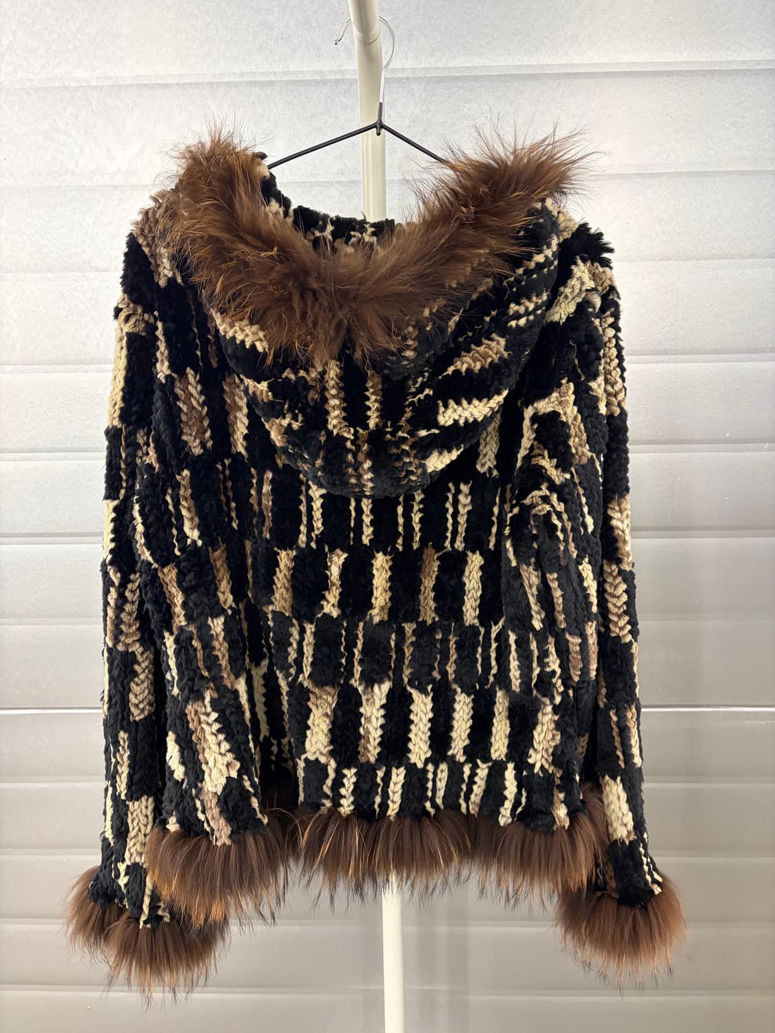 Vintage rex fur hood jacket (Y2K mood) 상품이미지7