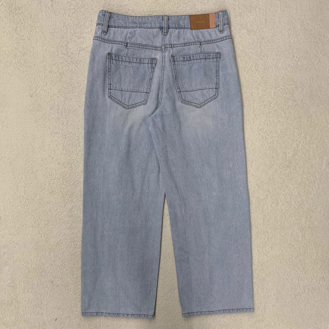 [25,29] 한섬 SJSJ 와이드 스트레이트핏 데님팬츠 상품이미지1