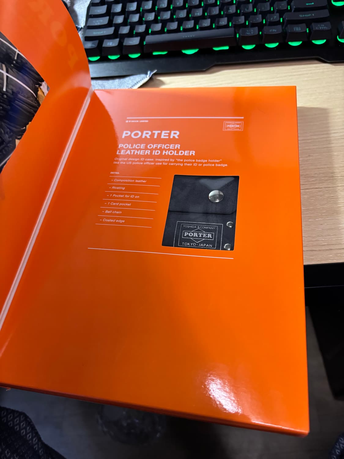 포터 ID holder / 부록 책자 상품이미지5