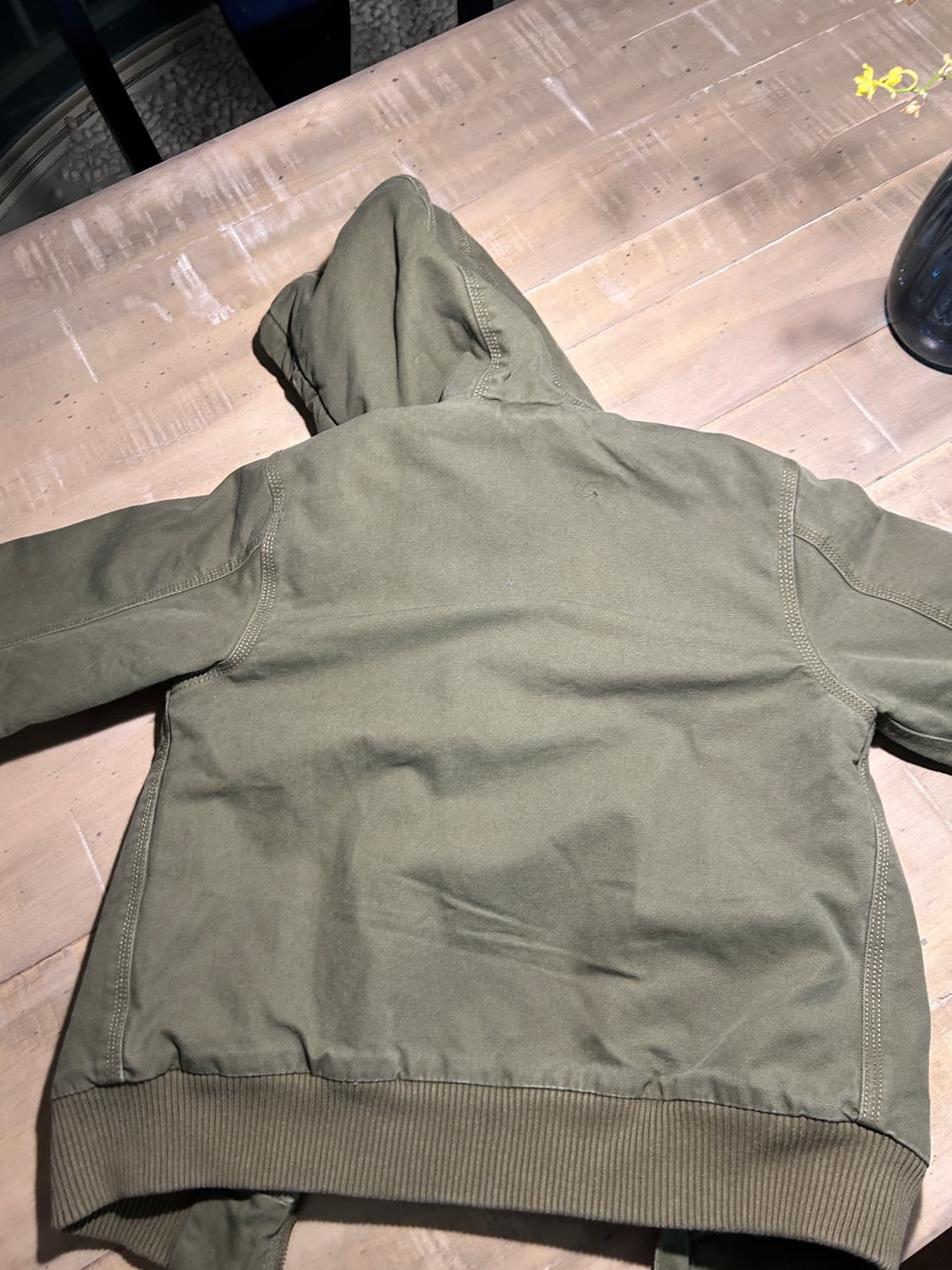 칼하트 빈티지 올리브 액티브자켓 여성용,키즈용 상품이미지4