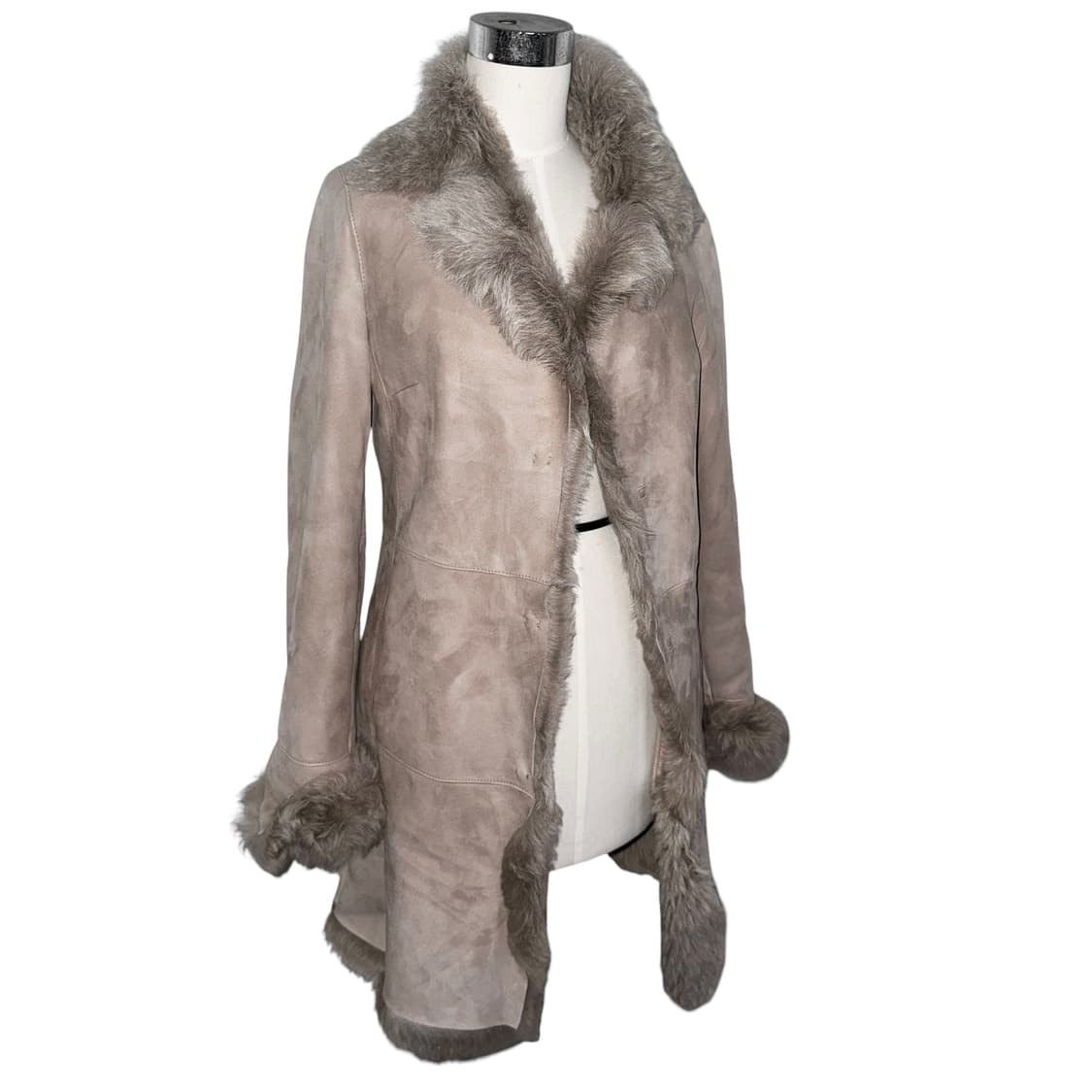 Nude Beige Long Mustang Jacket 상품이미지1