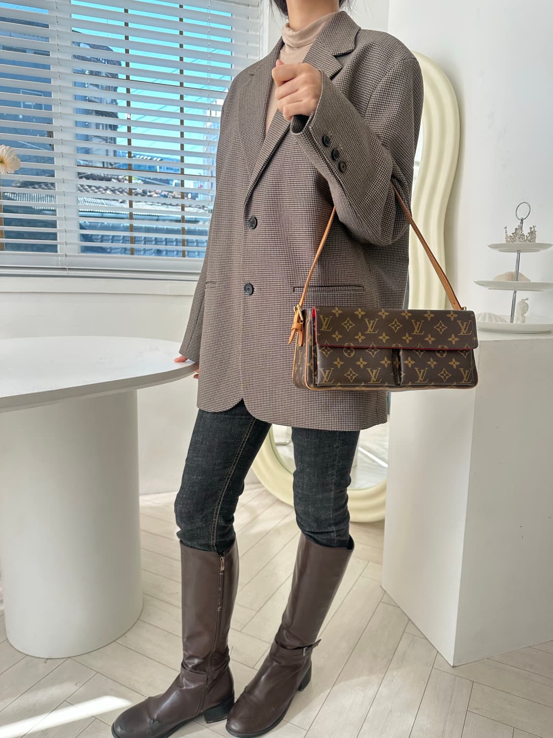 [A급 정품] 루이비통 비바시떼 MM 숄더백 상품이미지10