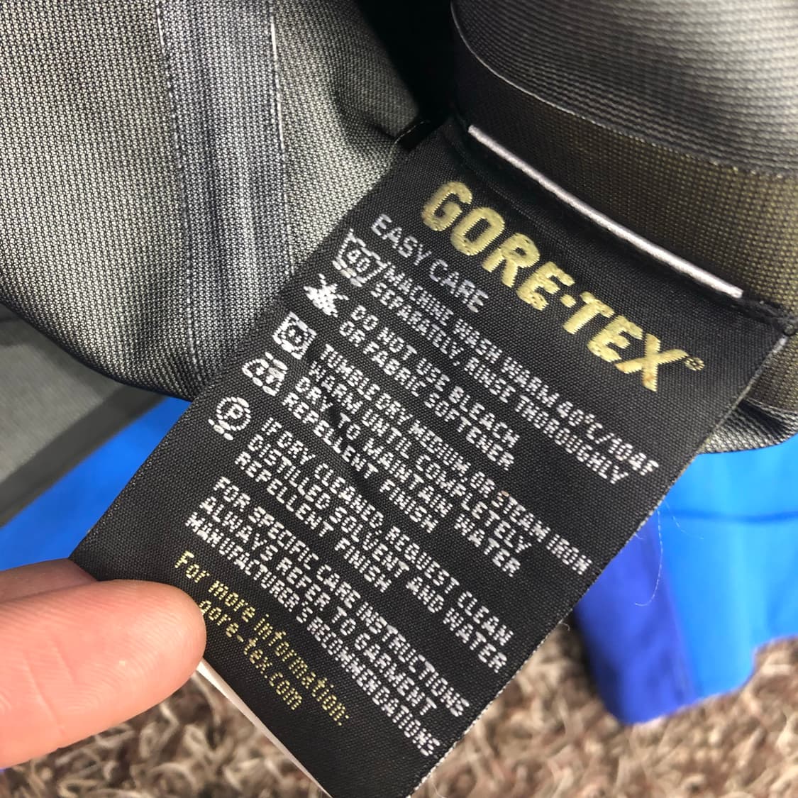 컬럼비아 고어텍스 티타늄 투웨이 바람막이 마운틴 자켓 상품이미지9