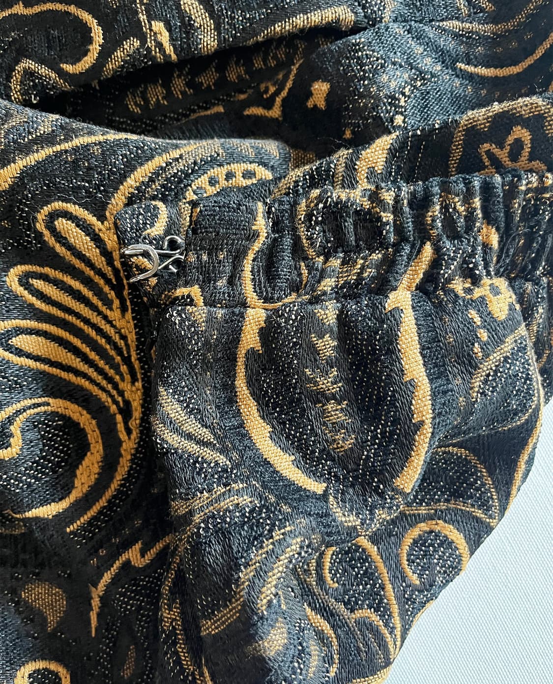 FRENCH FAVE paisley jacquard flare skirt 상품이미지7