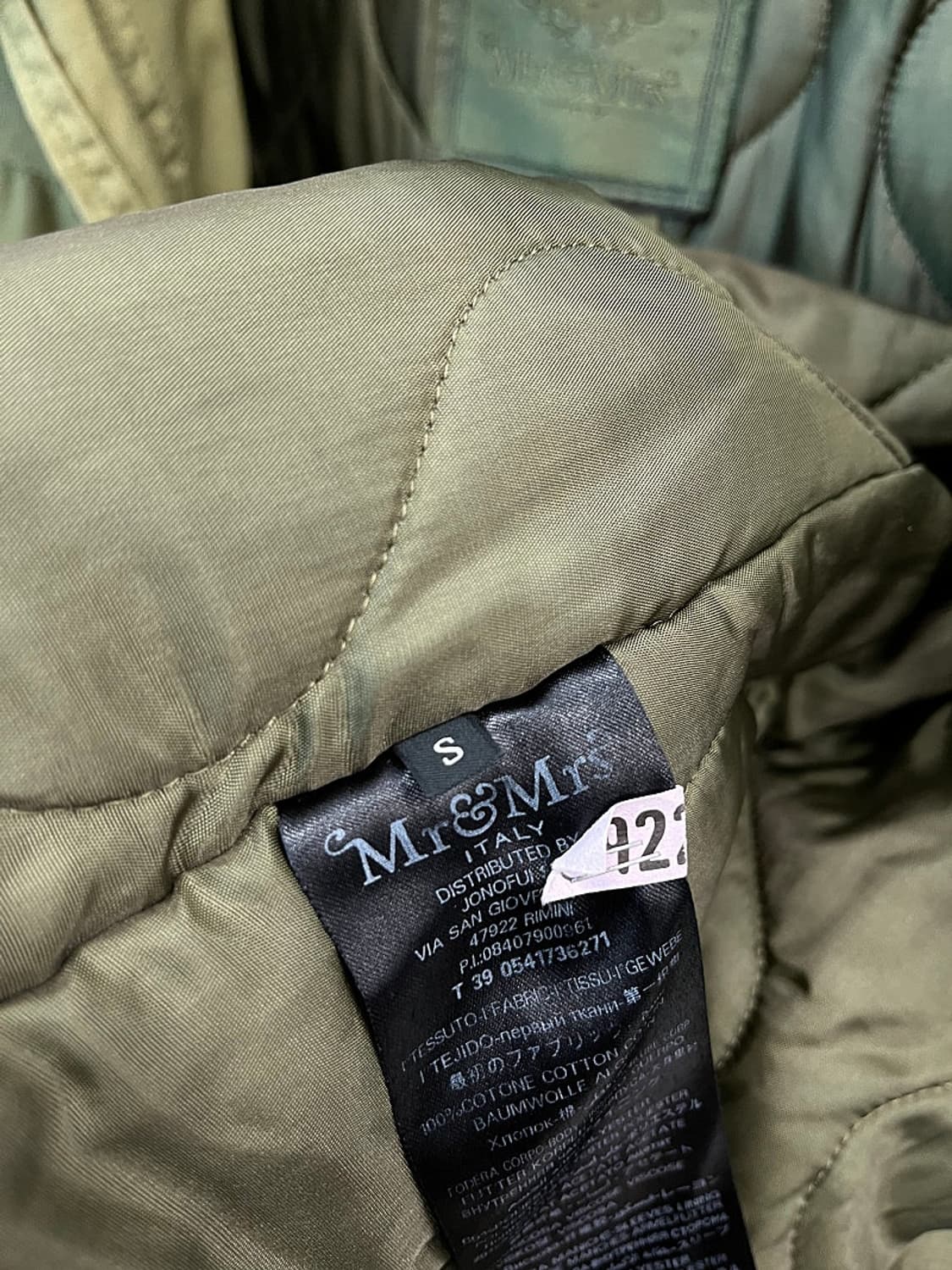 95-100) 미스터앤미세스퍼 헤비퍼 야상 상품이미지9