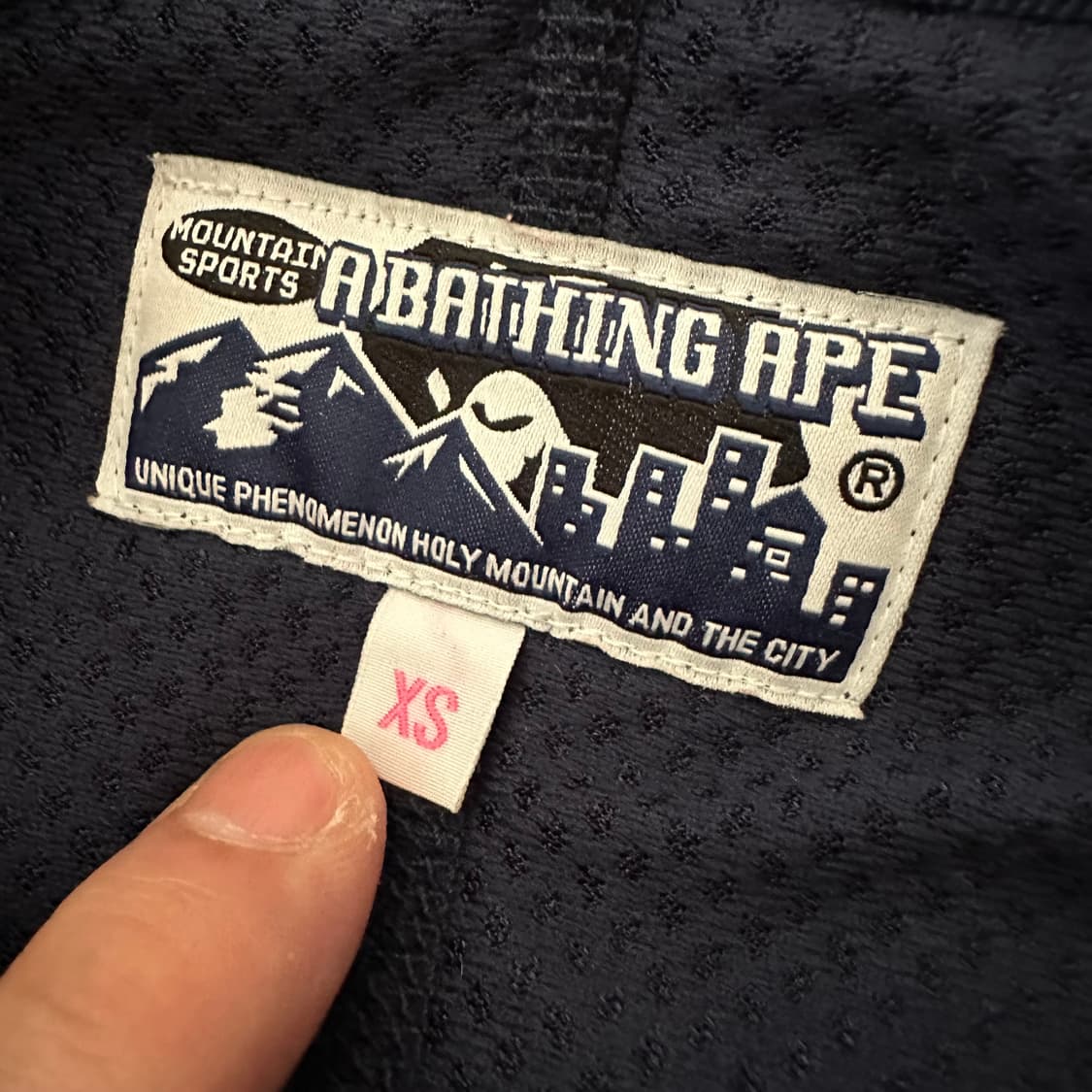 베이프 bape 후드 집업 후리스 상품이미지7