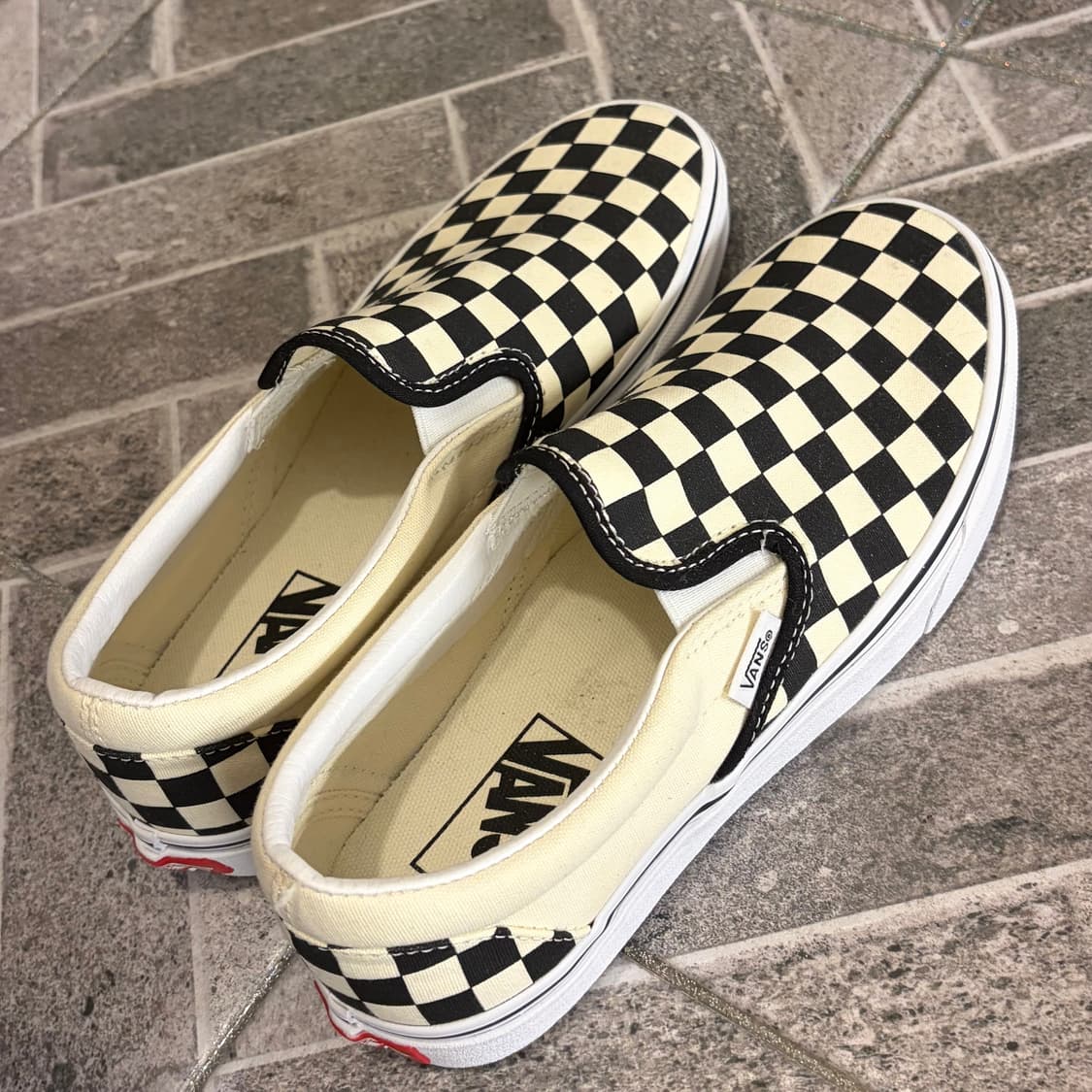 반스 클래식 슬립온 - (체커보드) 블랙:화이트 245 상품이미지2