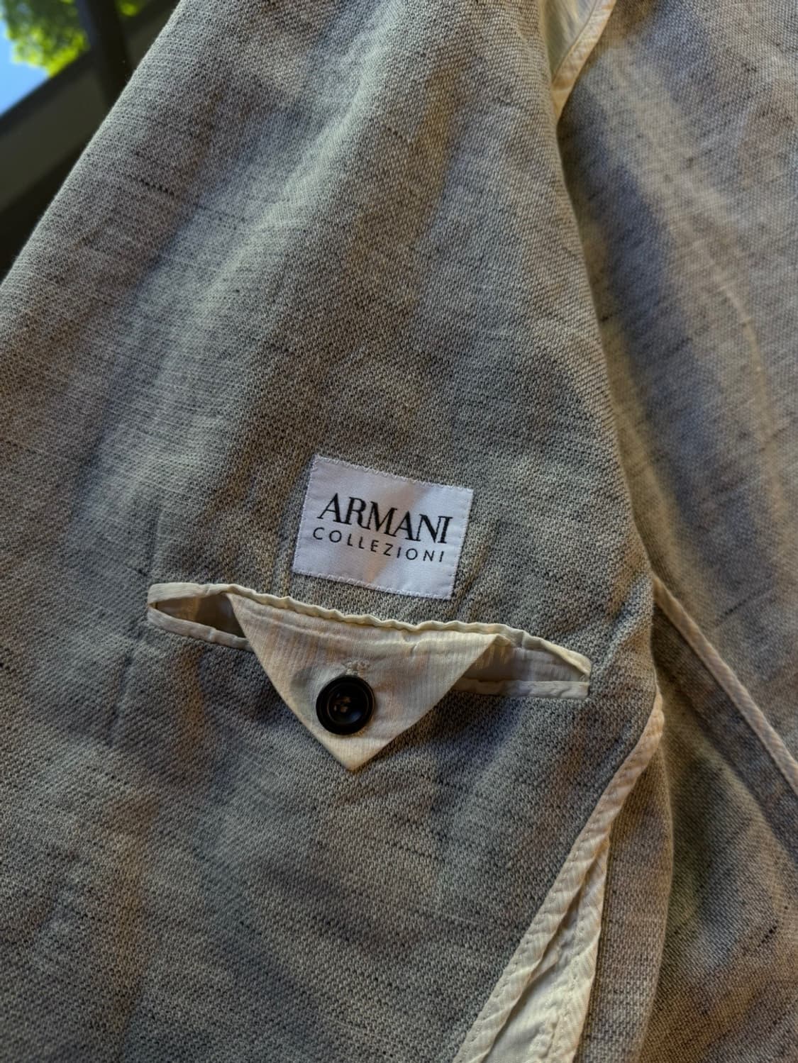 아르마니 꼴레지오니 리넨 자켓 105 상품이미지9