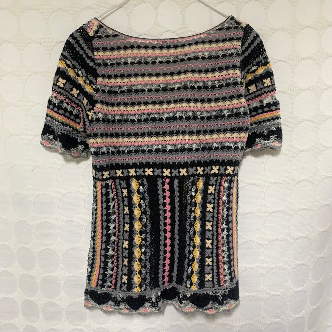 히스테릭 글래머 니트 반팔 티셔츠 상품이미지5