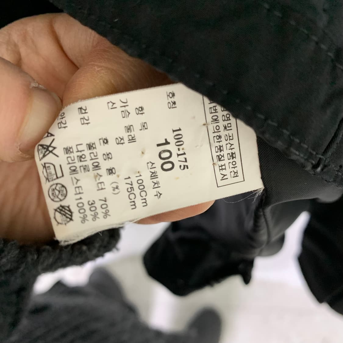 한섬 타임 후드 롱 야상 코트점퍼 블랙 100 남녀공용 상품이미지7