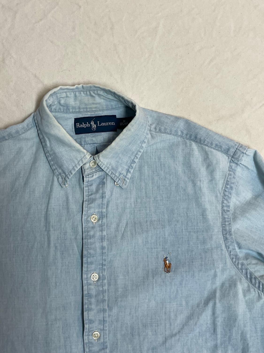 폴로 샴브레이 셔츠  상품이미지2