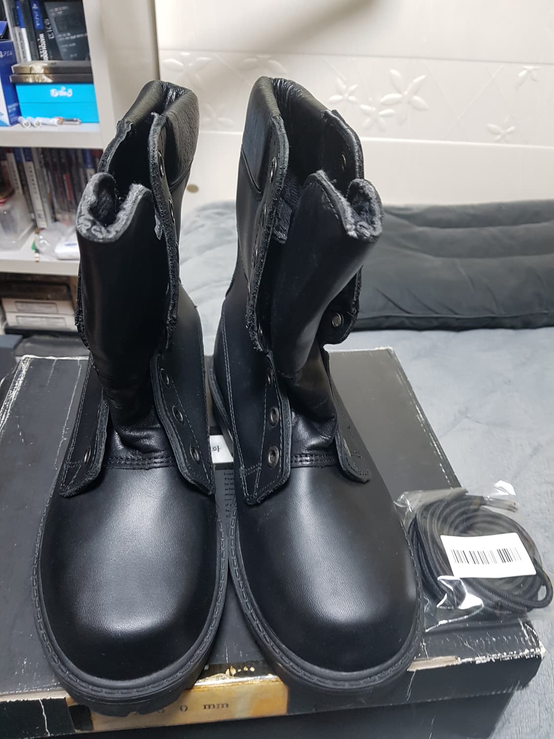 한국군 구형 동계용 방한화 전투화 군화 255~260 판매 상품이미지1