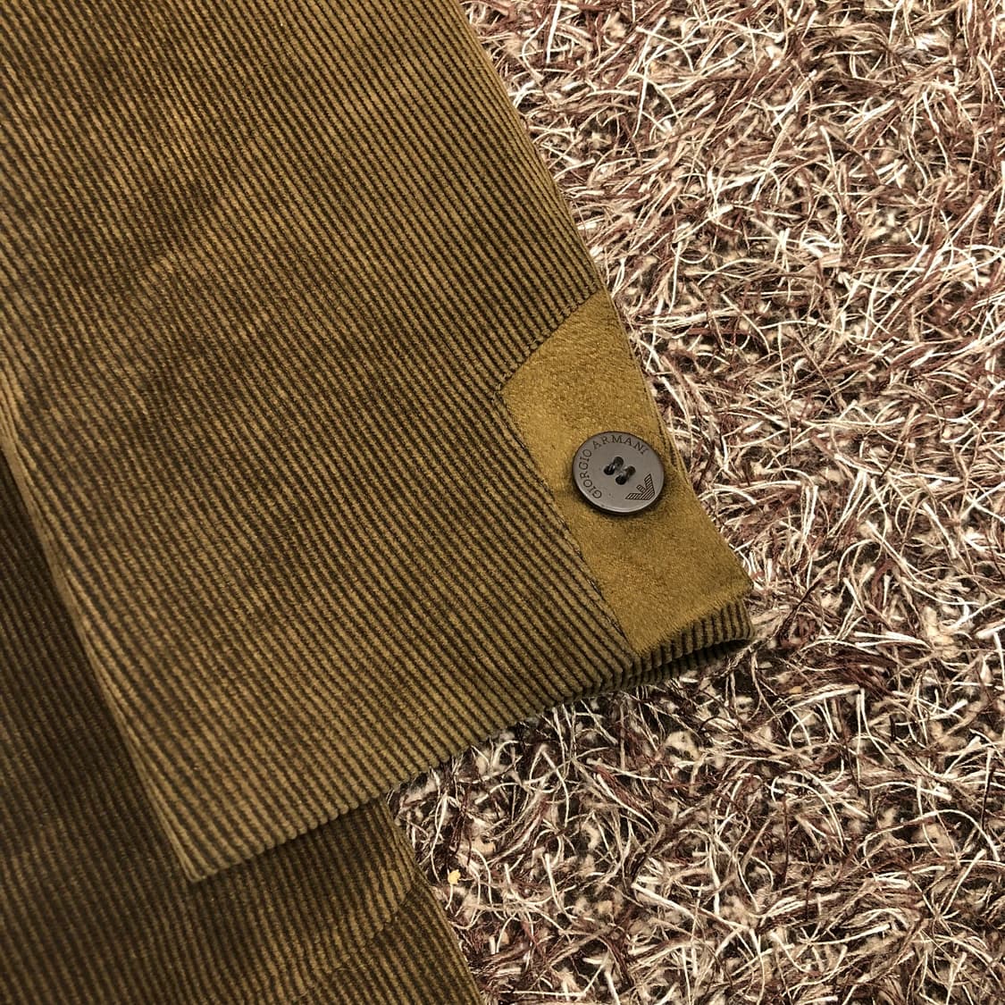 조르지오 아르마니 코듀로이 브라운 블레이저 자켓 상품이미지3