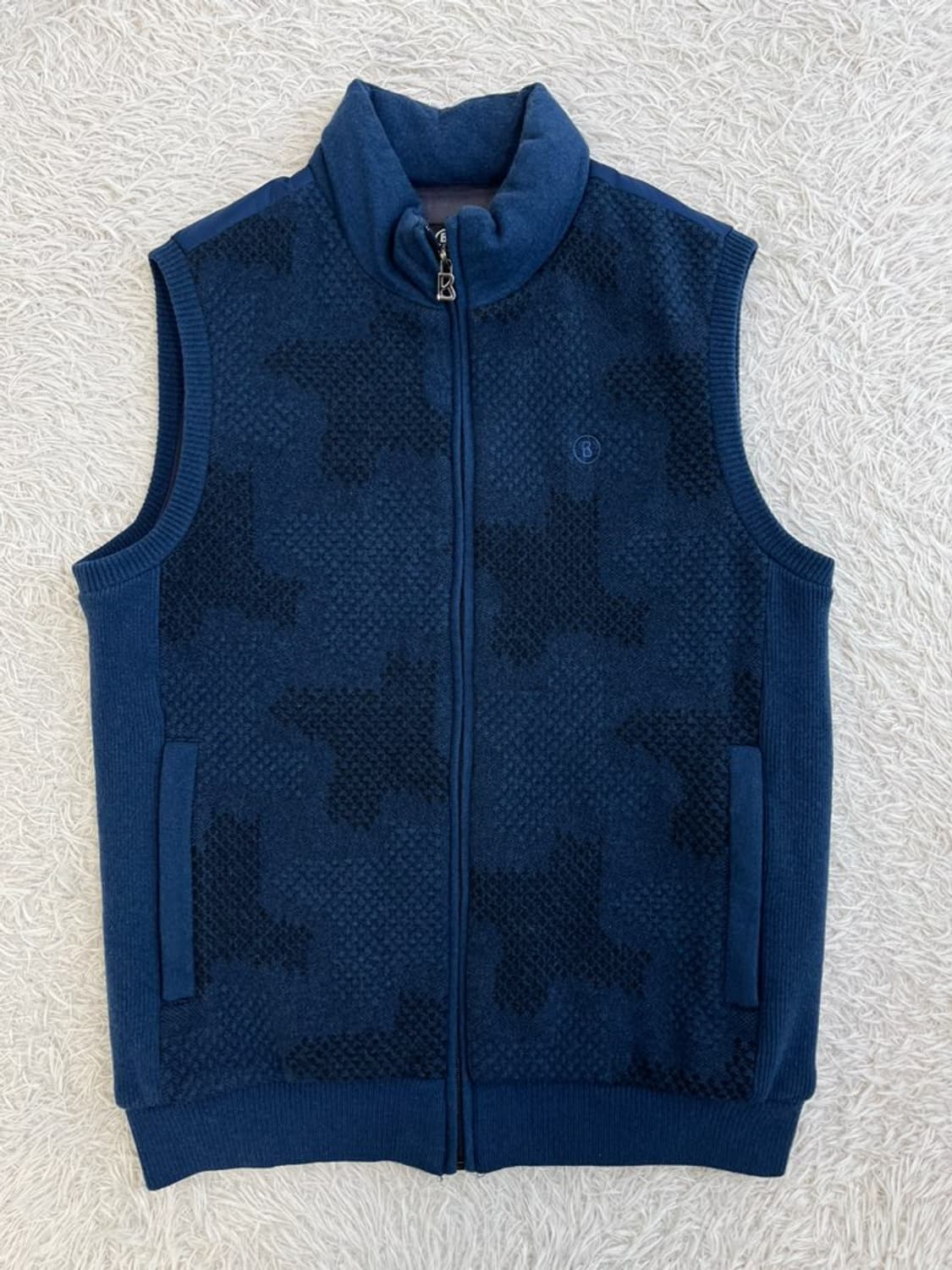 보그너 구스다운 니트 조끼/#641 상품이미지1