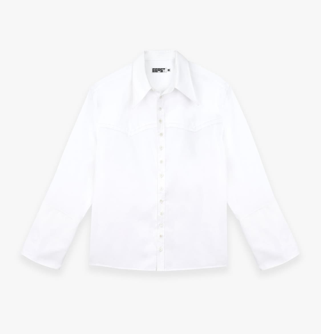 이어스트 화이트 웨스턴 셔츠 M 상품이미지3