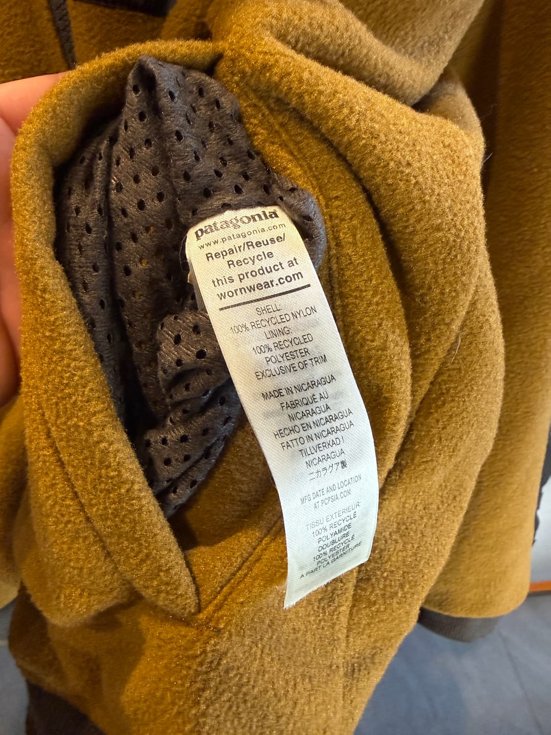 파타고니아 리버시블 마이크로디니 자켓 XL(2XL) 상품이미지8