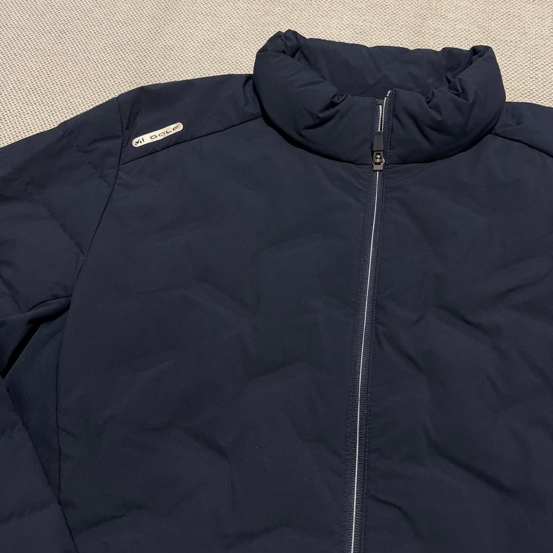 밀레 골프 퀄팅 경량패딩 상품이미지2