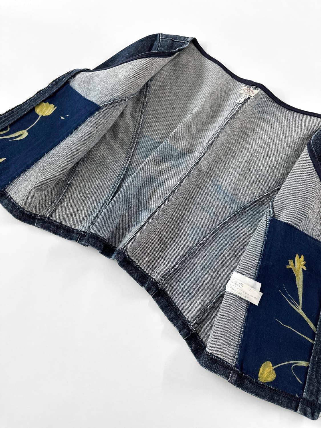 90~00s 빈티지 아르마니 진스 데님 집업 탑 상품이미지6