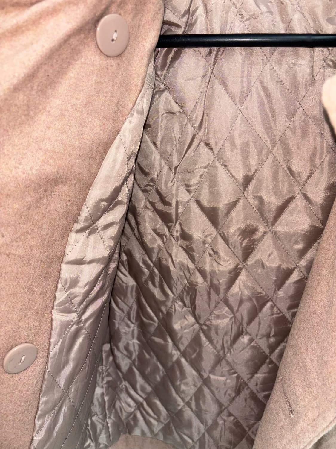 빈티지 핑크 하프 코트 상품이미지10