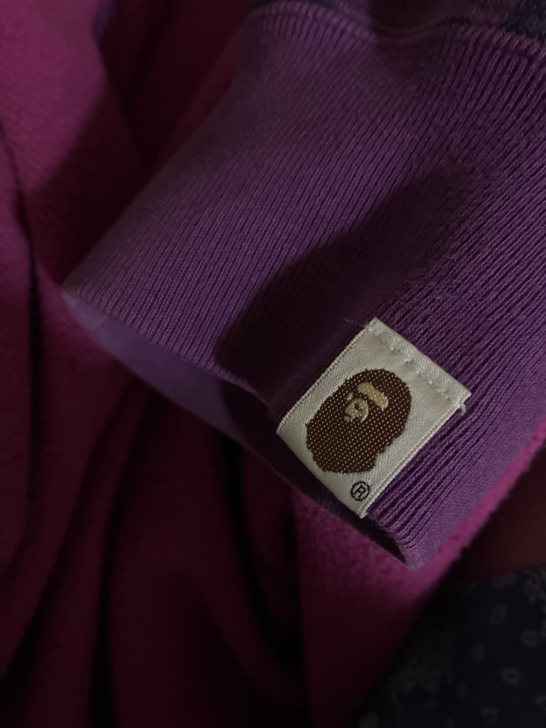 베이프 샤크후드 퍼플 상품이미지6