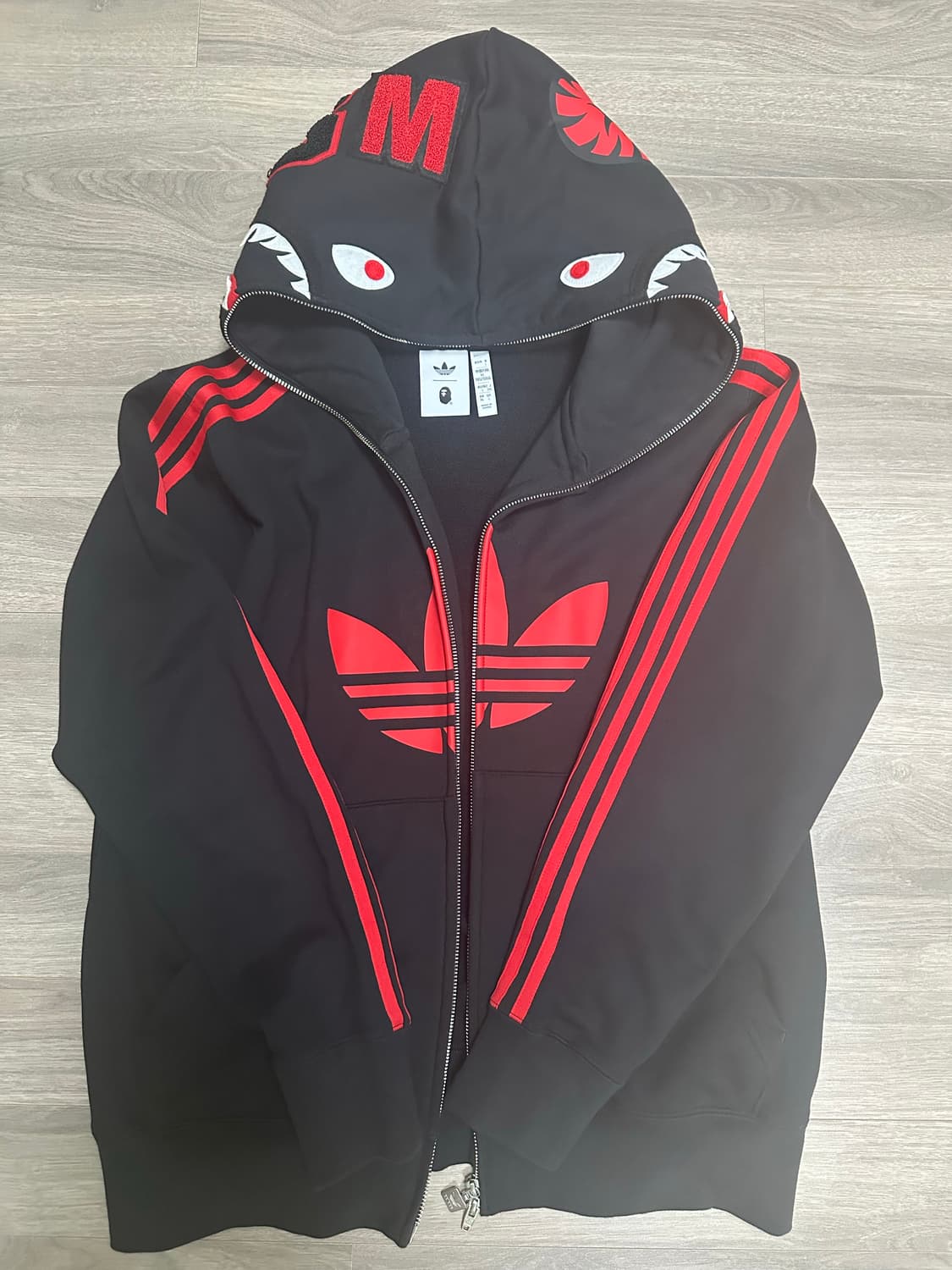 아디다스 베이프 후드집업 상품이미지1