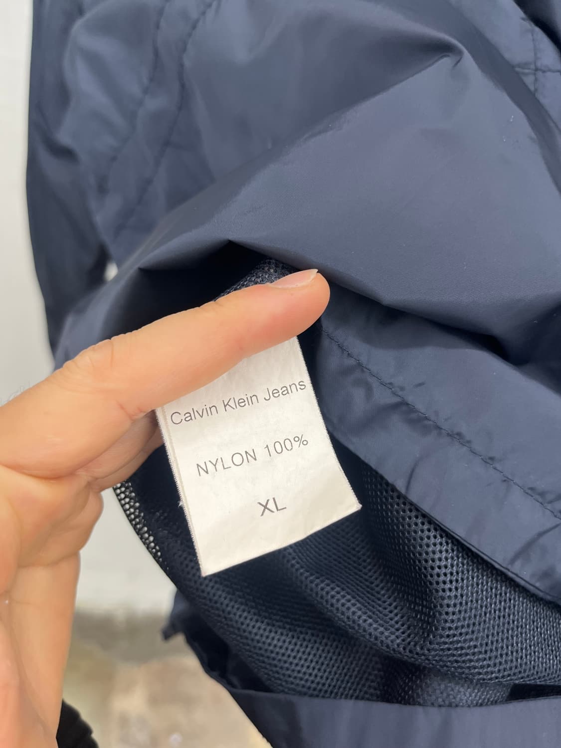 XL) CALVIN KLEIN JEANS Y2K BIKER 자켓 상품이미지3