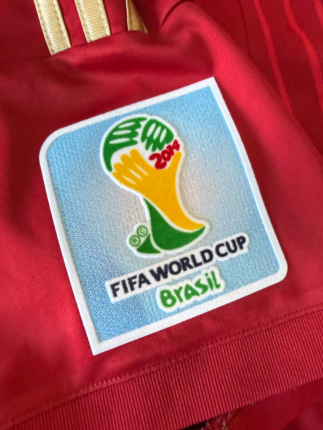 [L/105]2014 스페인 국대 홈 이니에스타 홈 유니폼 G85279 상품이미지4