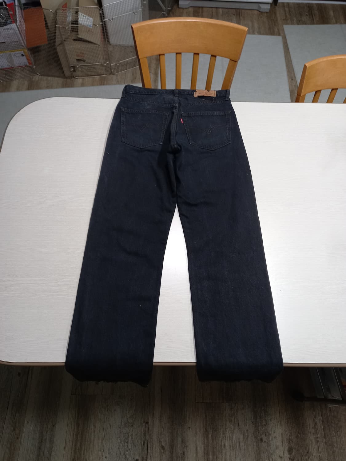 31 90's 리바이스512 일자진 블랙 31-457 상품이미지2