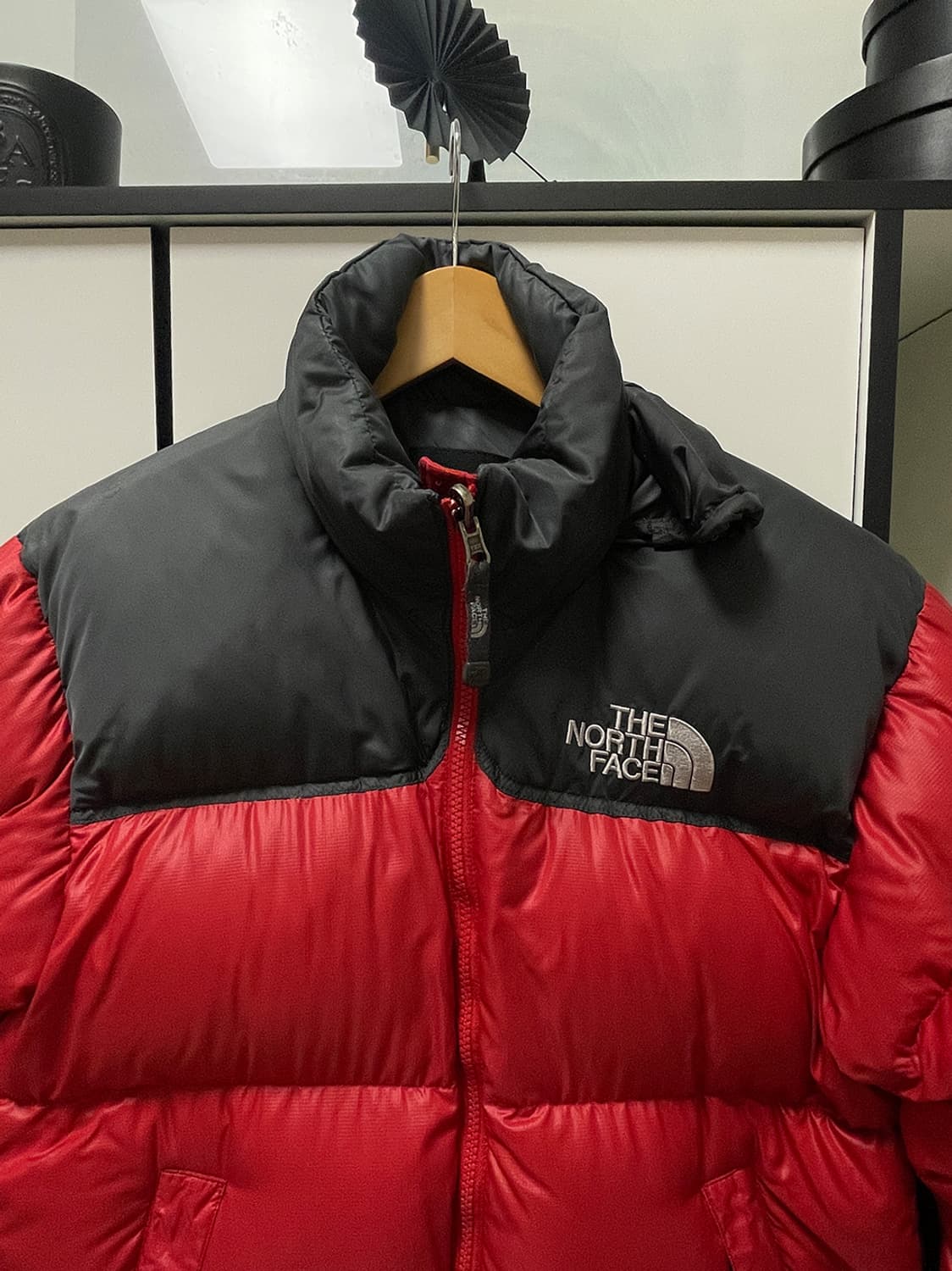 노스페이스 700눕시 레드 패딩 상품이미지4