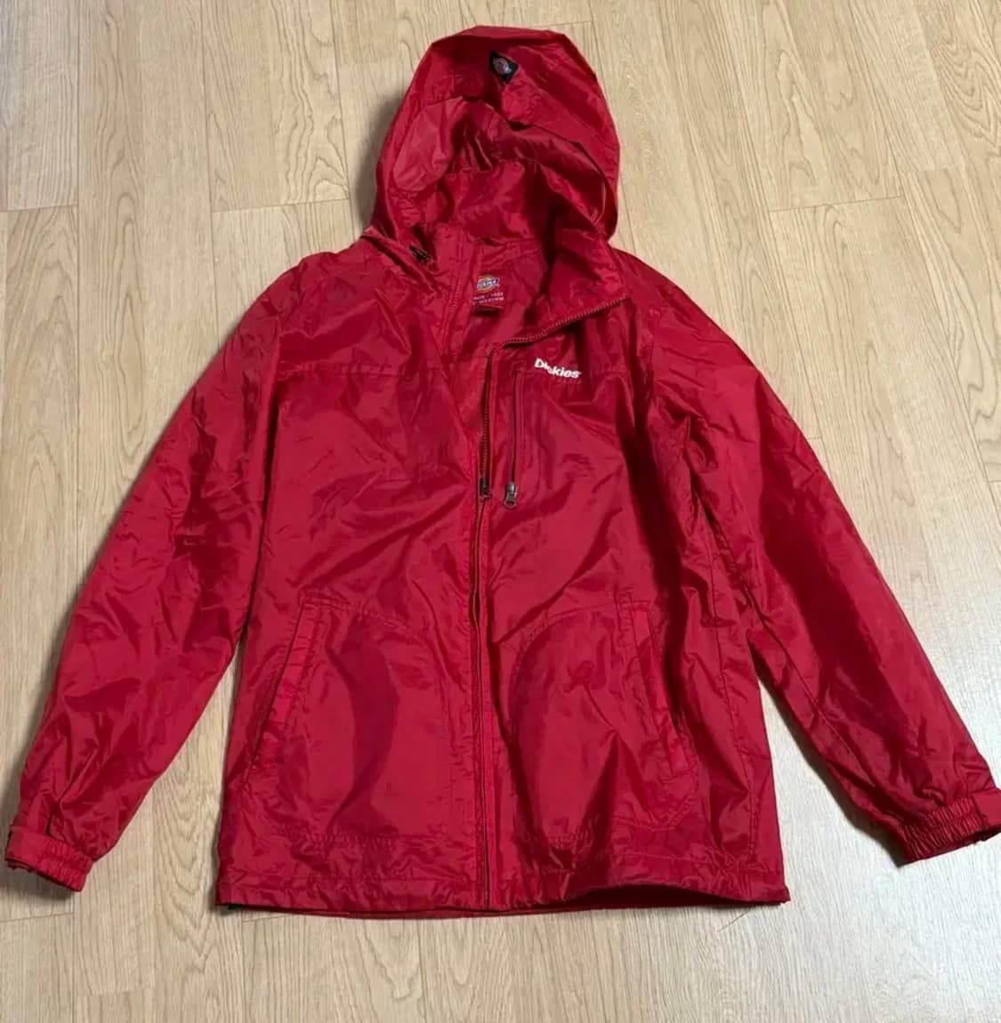 딕키즈 레드 바람막이 상품이미지1