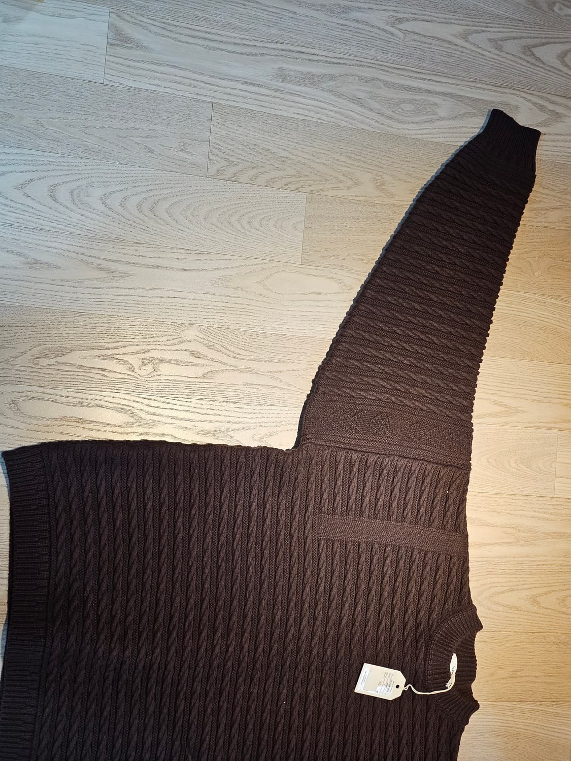 야시키 니트 2 size Brown 상품이미지3