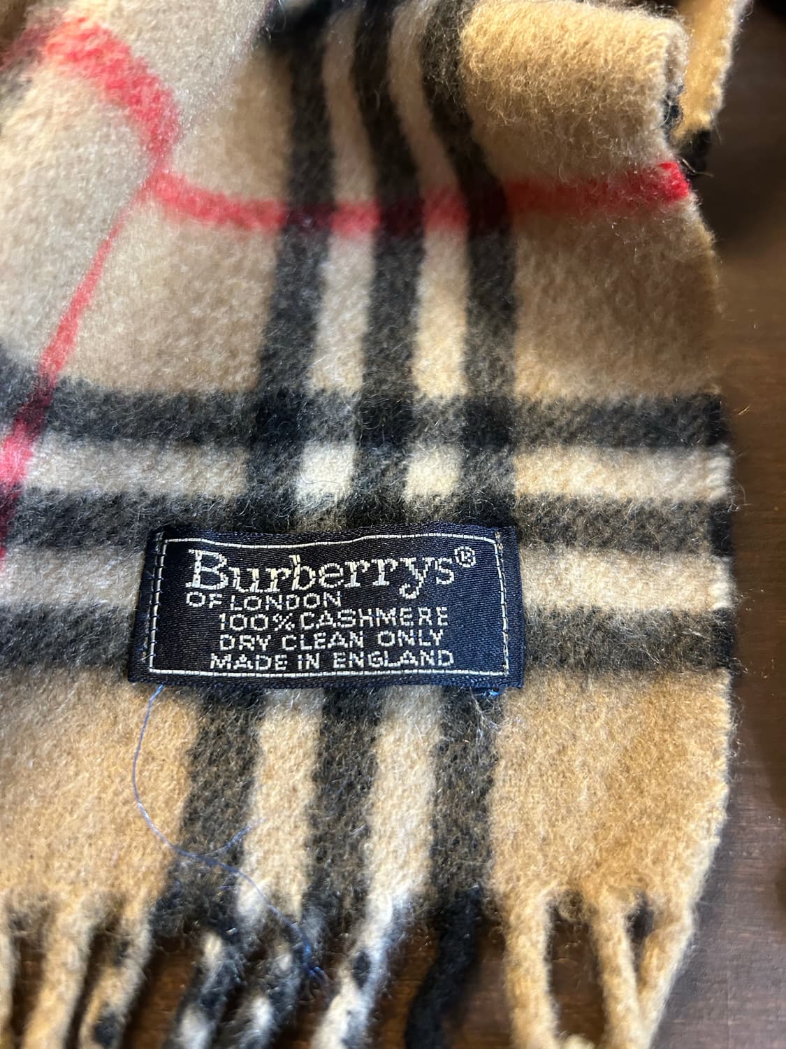 빈티지 버버리 캐시미어 머플러 상품이미지2