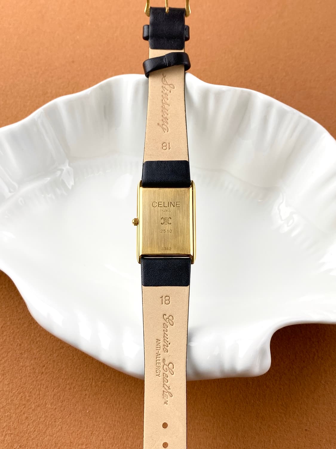 CELINE square gold watch UNISEX 상품이미지8