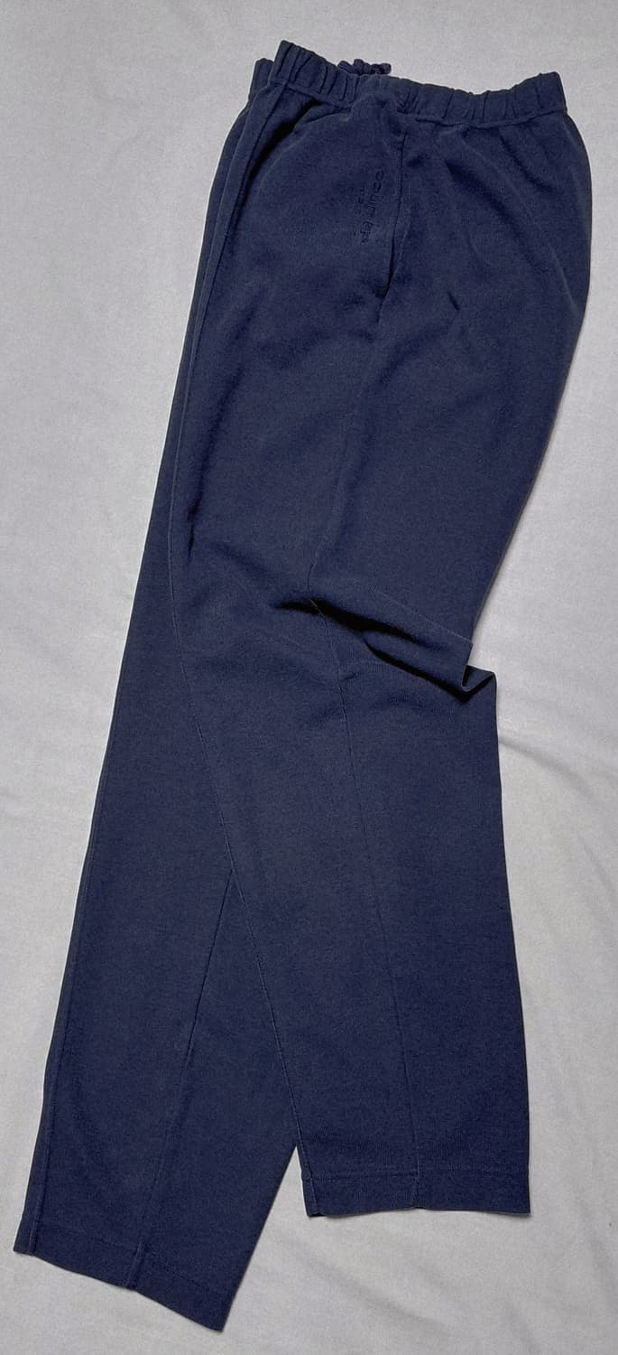 [M/네이비] 꾸레쥬(Courreges) x 데상트 핀턱 조거 팬츠 상품이미지7