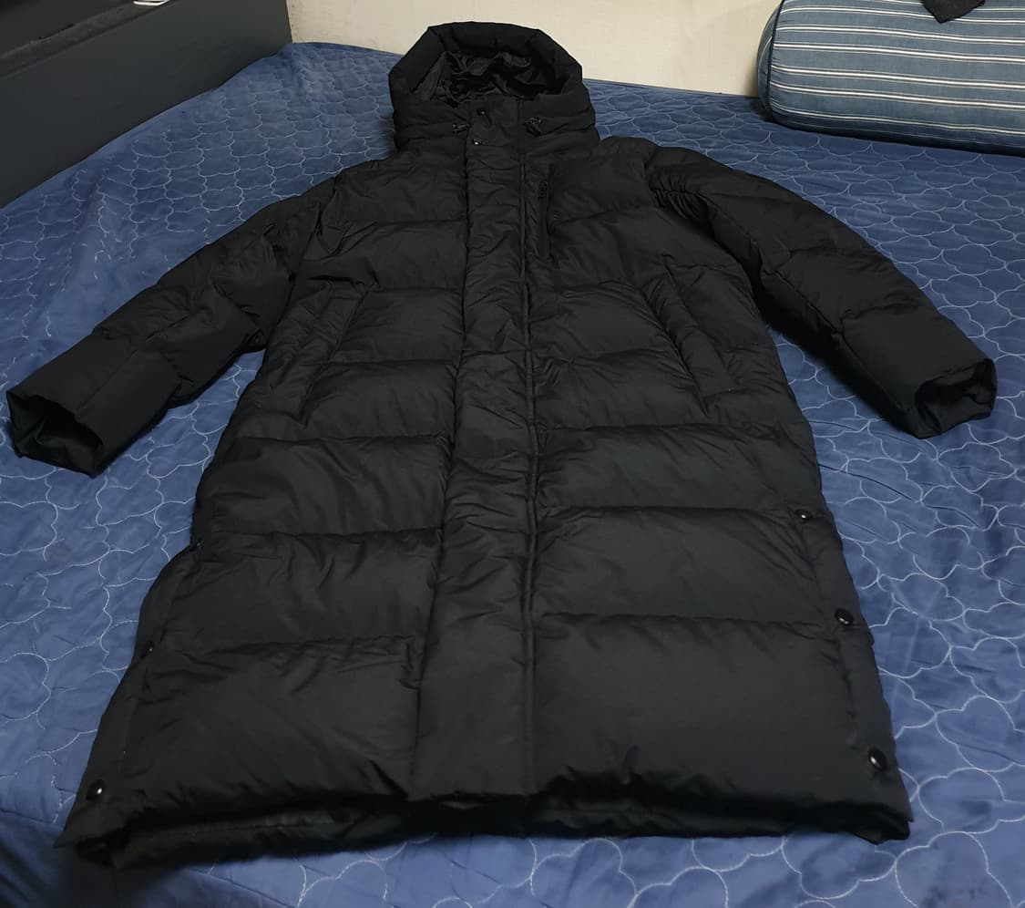 탑텐 폴라리스 구스다운 롱패딩 블랙 (95) 상품이미지1