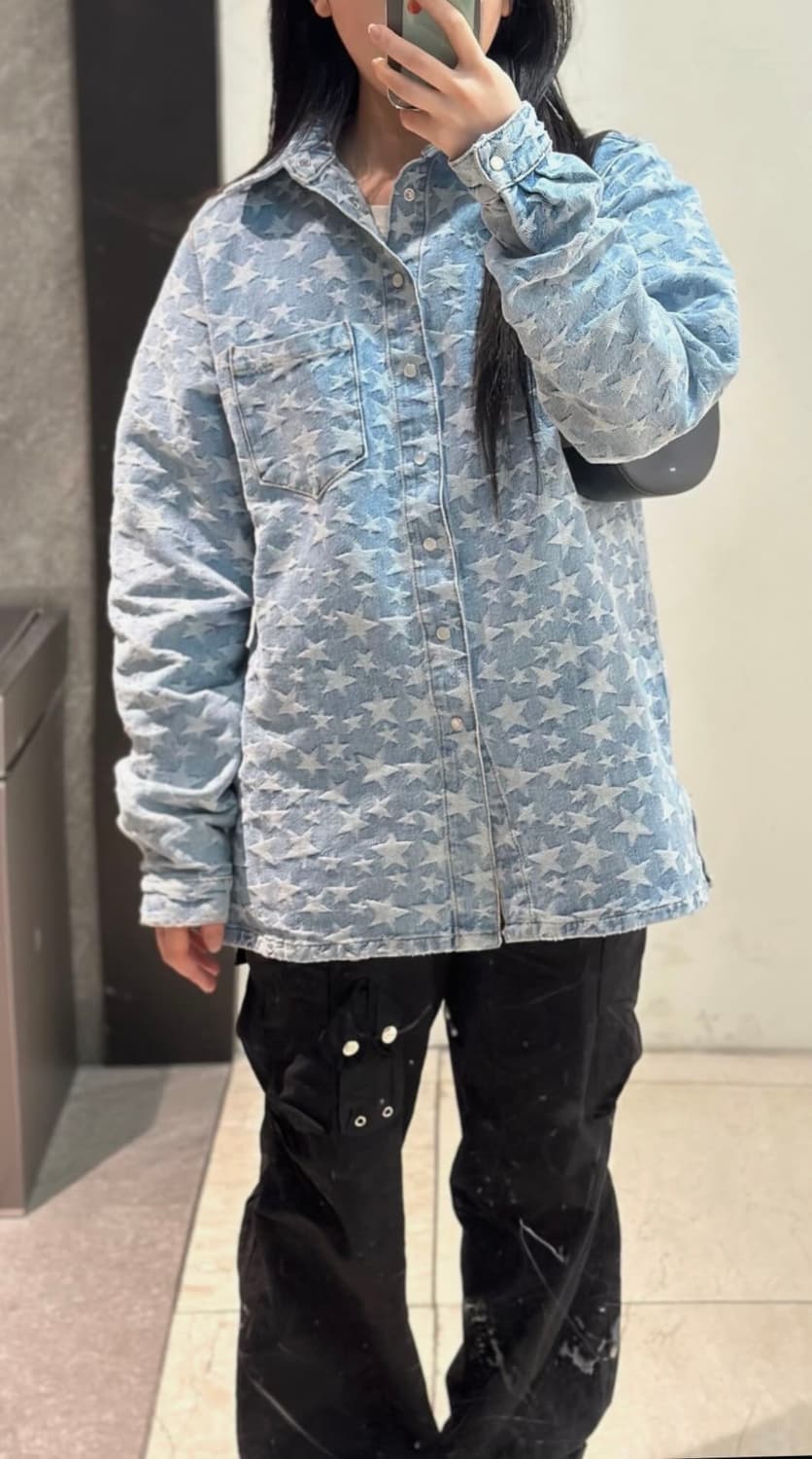 ERL 별 셔츠 M 상품이미지3